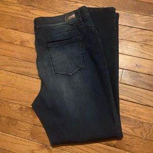 Juicy Couture dark blue denim jeans